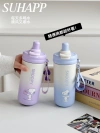 TinkerTot officially authorized Snoopy Ceramic Double Drinking Travel Cup 560ml details Picture